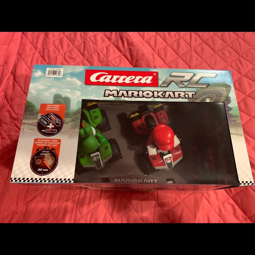 Carrera RC cars Mario kart! Yoshi and Mario! - Picture 2 of 5
